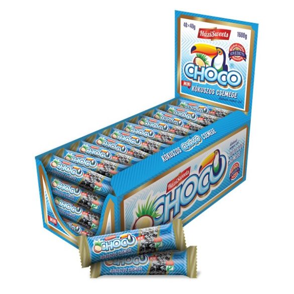 Choco Kókuszos Csemege Mini 40G (Házisweets)