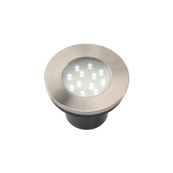 Garden Lights Hibria, süllyesztett lámpa, rozsdamentes, LED 2W fehér IP68