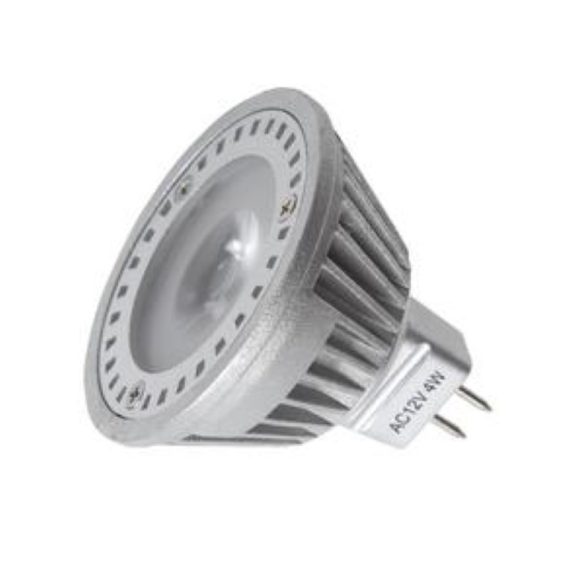 Fényforrás MR16 Power LED, meleg fehér, 12V 4W GU5.3