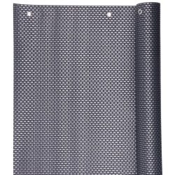   UV álló polyrattan árnyékoló - 0,9 x 3 m - 800 g/m2 - antracit