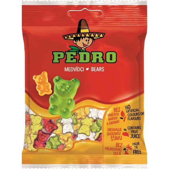 Pedro 80G Bears Maci Gumicukor PEDR1001