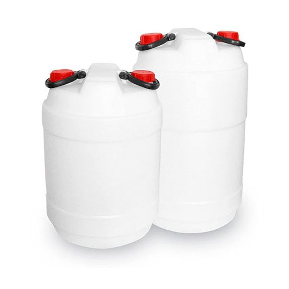 Hordó JPP SDH-50UN 50 literes, kétnyakú, max. 52,8 liter, HDPE, K63 x2