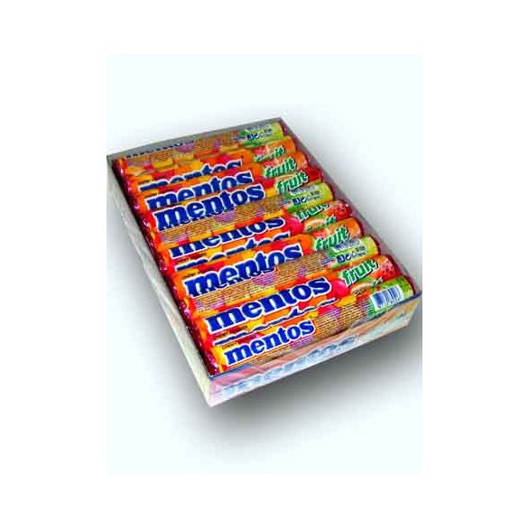 Mentos Fruit 37.5G (Gyümölcsízű cukordrazsé)