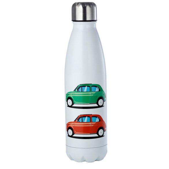 Thermo Kulacs 500ml, Fém - Retró Fiat 500