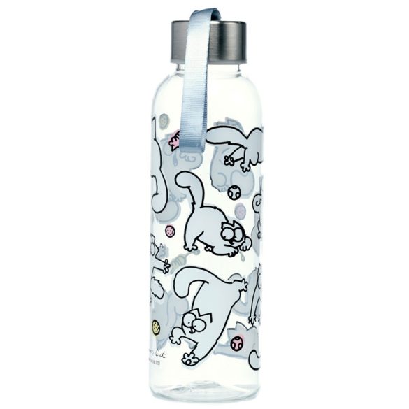 Kulacs 500ml, Ütésálló, Fém Kupakkal - Simon's Cat