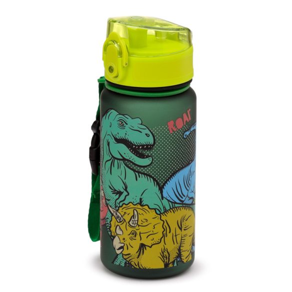 Kulacs 350ml, Csőrös, Gyerekeknek, Ütésálló - Dinoszaurusz Világ