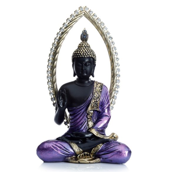 Thai Buddha - Lila és Arany - Meditáció