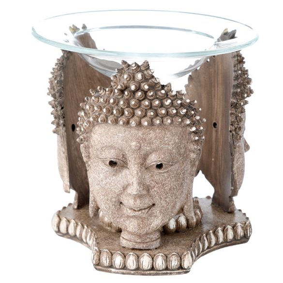 Aromalámpa, Rézina - Vihartvert Kőhatású - Thai Buddha