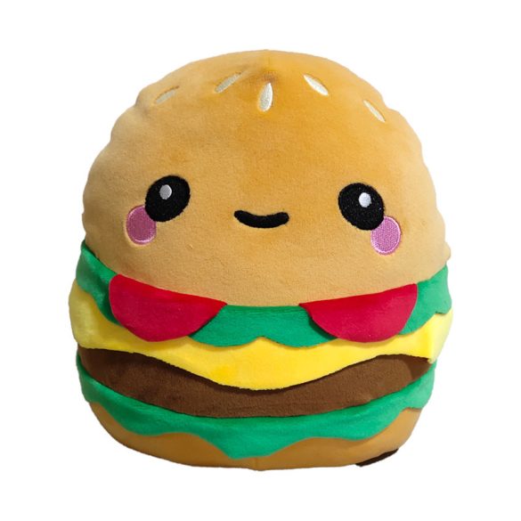 Párna, Plüss - Hammy, a Hamburger - Foodiemals - Squidglys