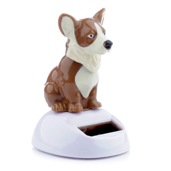 Napelemes Táncoló Figura - Corgi Kutya