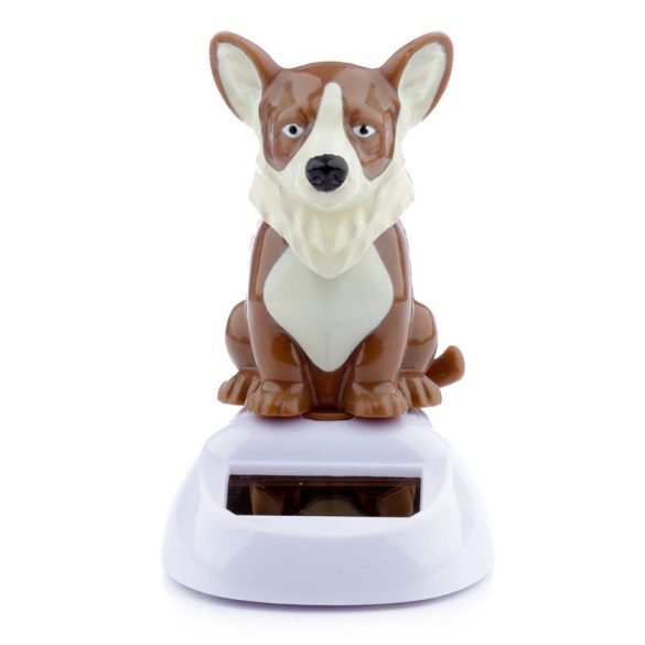 Napelemes Táncoló Figura - Corgi Kutya