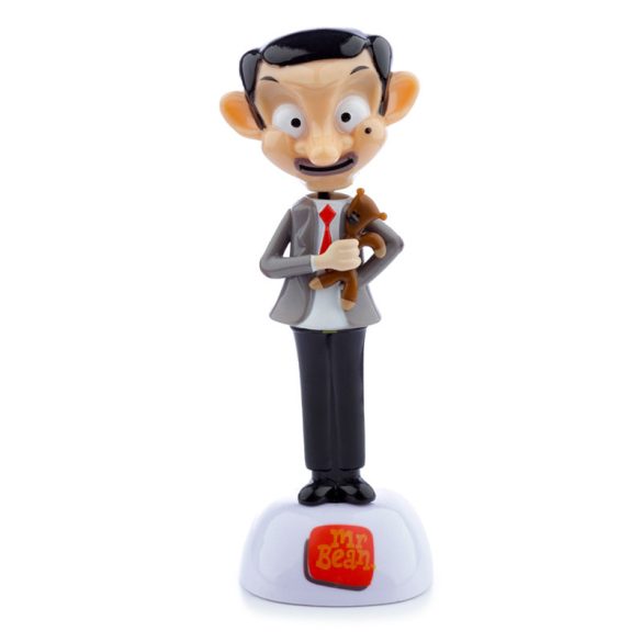 Napelemes Táncoló Figura -  Mr Bean Teddy Macival - Licencelt Termék