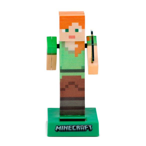 Napelemes Táncoló Figura - Minecraft - Alex