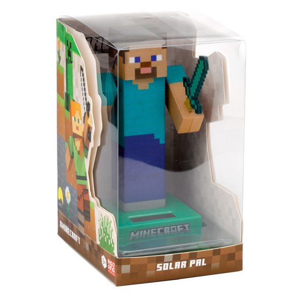 Napelemes Táncoló Figura - Minecraft - Steve