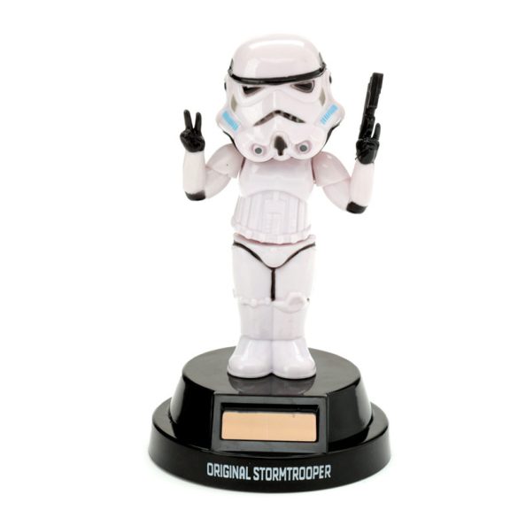 Napelemes Táncoló Figura - Béke - Az Eredeti Stormtrooper