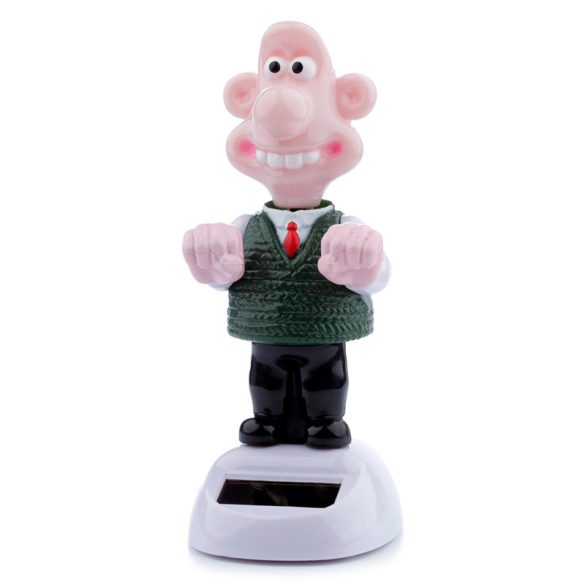 Napelemes Táncoló Figura - Wallace - Wallace és Gromit, Licencelt Termék