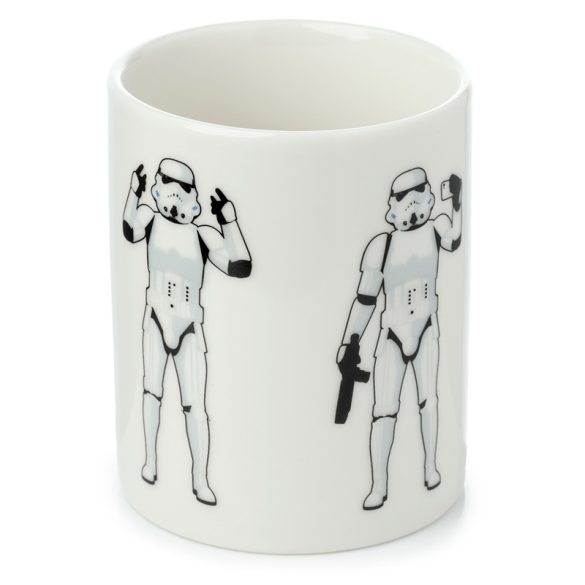 Bögre, Porcelán - Fehér - Az Eredeti Stormtrooper