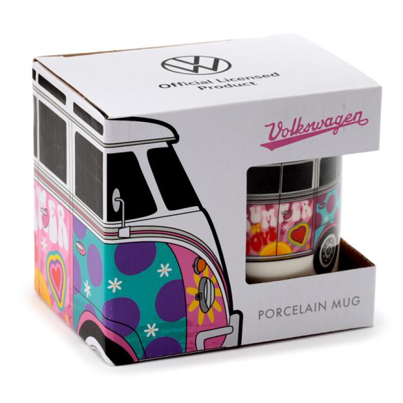 Bögre, Porcelán - Volkswagen Transporter VW T1 - Summer