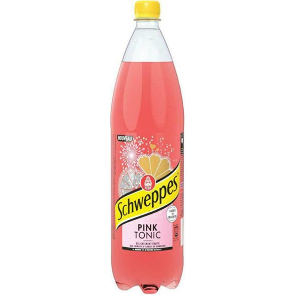 Schweppes szénsavas üditőital 1,5L Pink Tonic