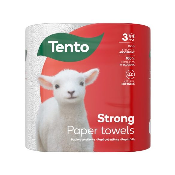 Tento papírtörlő 3 rétegű 2 tekercs Extra Strong