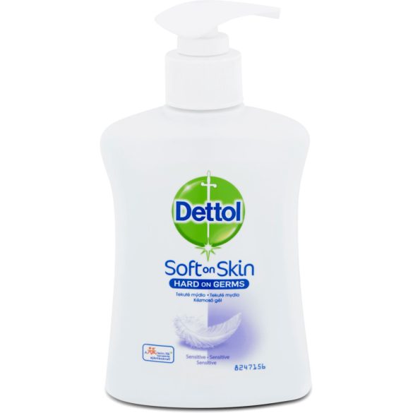 Dettol kézmosó gél 250ml Sensitive