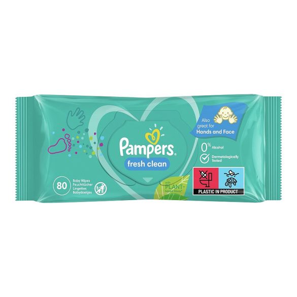 Pampers törlökendő 80db Fresh