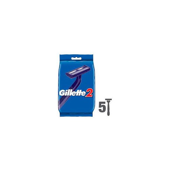 Gillette eldobható borotva Gillette2 5db/csom.