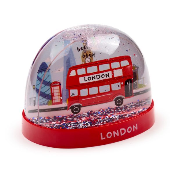 Hógömb, Glitteres - Nagy - London Busz